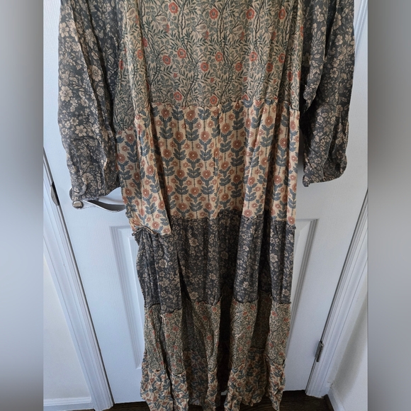 NATURAL LIFE Berkley Maxi Dress in Sage Bloom XL NWT $69 Sold Out - Picture 9 of 10